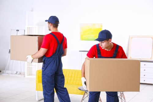 Office removal team planning a move in Paddington