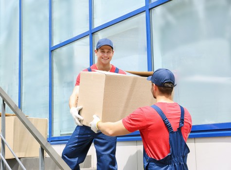 Man and van service supporting a move in Paddington with local loading access