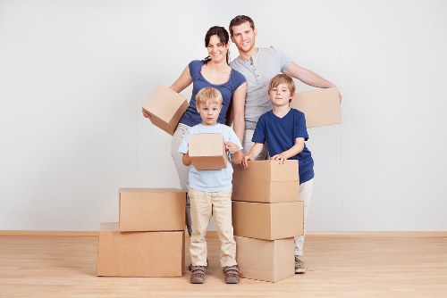 Removal van and movers operating in Paddington streets