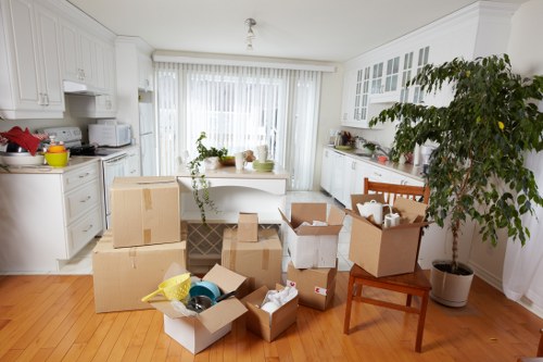 Local moving van for Paddington office relocation