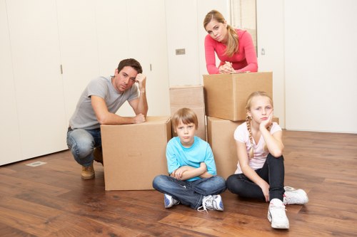 Professional packing and furniture protection for a Paddington move
