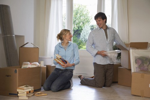 Moving checklist and household items prepared for a Paddington home move