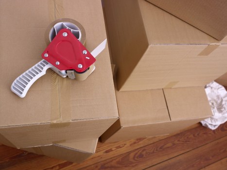 Checklist and packing supplies for a Paddington home move